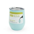 thumbnail image 3 of True Sip & Go Wine Tumbler, Insulated Tumbler, Wine Gifts, 12oz, Light Blue, 3 of 3