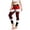 Hot Pink, variant on UngA Christmas Leggings for Women Soft Santa Claus High Rise Soft Pants Ankle Length Tummy Control Xmas Gym Leggings Fall Pajama Pajama Pants for Women (Watermelon Red,L)