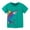 Dark Green, variant on MXIEZI Boys T-Shirts Summer Cartoon Short-Sleeved Shirts for 2-8 Years Toddler Kids Cotton Crewneck Pullover Tees Tops