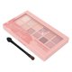 thumbnail image 1 of Paleta De Maquillaje De Sombra De Ojos, Polvo Delicado Paleta De Maquillaje De Ojos De 12 Colores De Alta Pigmentación Tamaño Portátil De Larga Duración Para El Trabajo Cergrey Eyeshadow Makeup Palette, 1 of 8
