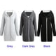 thumbnail image 4 of Otoño Invierno mujer sudaderas con capucha/abrigo cálido sudaderas con capucha chaqueta larga Romacci Sudaderas con capucha, 4 of 7