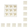thumbnail image 1 of 10 Sheets Rhinestone Stickers Children Hand Acrylic Decals Three-dimensional Student DIY Love Heart Crafts Label Table Party White Pearl, 1 of 6