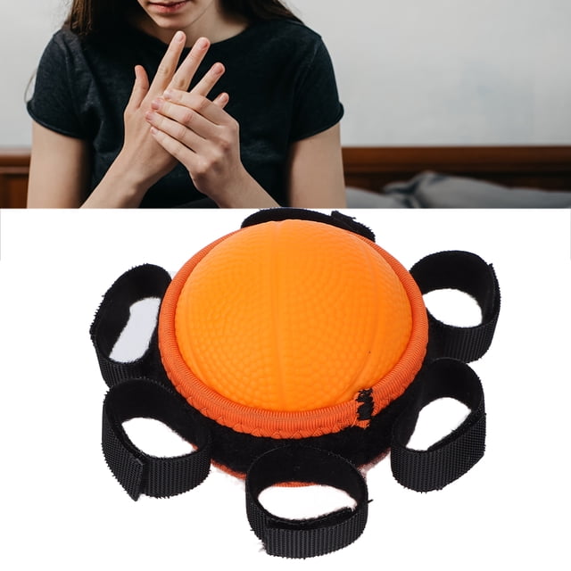 Stress Hand Stress Ball Hand Therapy Training Squeeze Stress Relief Ball for Arthritis Finger Grip Strengthening Exercise