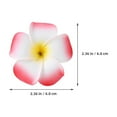 thumbnail image 2 of TABLETREANDS 36Ud Clips Para El Con Plumeria Simuladas Accesorios Tropicales Para Fiesta Playa Luau, 2 of 7