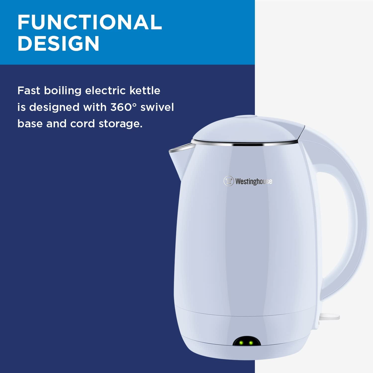 iF Design - Physical insulated electric kettle W970