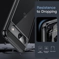 thumbnail image 5 of JETech Case for Google Pixel 8a 6.1-Inch 2024, Non-Yellowing Shockproof Bumper Protective Phone Cover, Anti-Scratch Hard PC Back (Black), 5 of 6