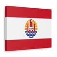 thumbnail image 2 of French Polynesia Country Flag Canvas Vibrant Wall Art Unframed Home Decor, 2 of 13