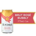 thumbnail image 2 of Andre Champagne Brut Sparkling Rose Wine, 375ml Can, 2 of 9