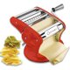 thumbnail image 3 of Máquina de pasta profesional para hacer pasta – Base de succión patentada única para uso antideslizante de máquina de rodillo de pasta de acero inoxidable – 150 mm – Fabricador de fideos y rodillo de, 3 of 5