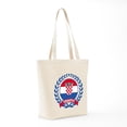 thumbnail image 7 of CafePress - Croatia Wreath Tote Bag - Unisex Canvas Tote Bag, Beige, 1-Piece, 7 of 7