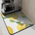 thumbnail image 2 of Add Zest to Your Kitchen: 18x24 Lemon Dish Drying Mat – Microfiber, Absorbent, Washable, Reusable, 2 of 7