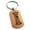 Rose, variant on Tioneer Tioneer Stainless Steel Letter I Initial Dotted Monogram Engraved Dog Tag Keychain Keyring