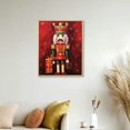 thumbnail image 3 of Nawypu Wall Art Canvas Print Nutcracker Pictures for Christmas - Soldier with Red Jacket Painting Artwork for Home Art, 3 of 4
