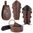 thumbnail image 1 of Set de accesorios Berenlu Renaissance Riñonera y brazaletes de piel, 1 of 6