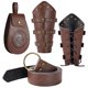 thumbnail image 1 of Set de accesorios Berenlu Renaissance Riñonera y brazaletes de piel, 1 of 6
