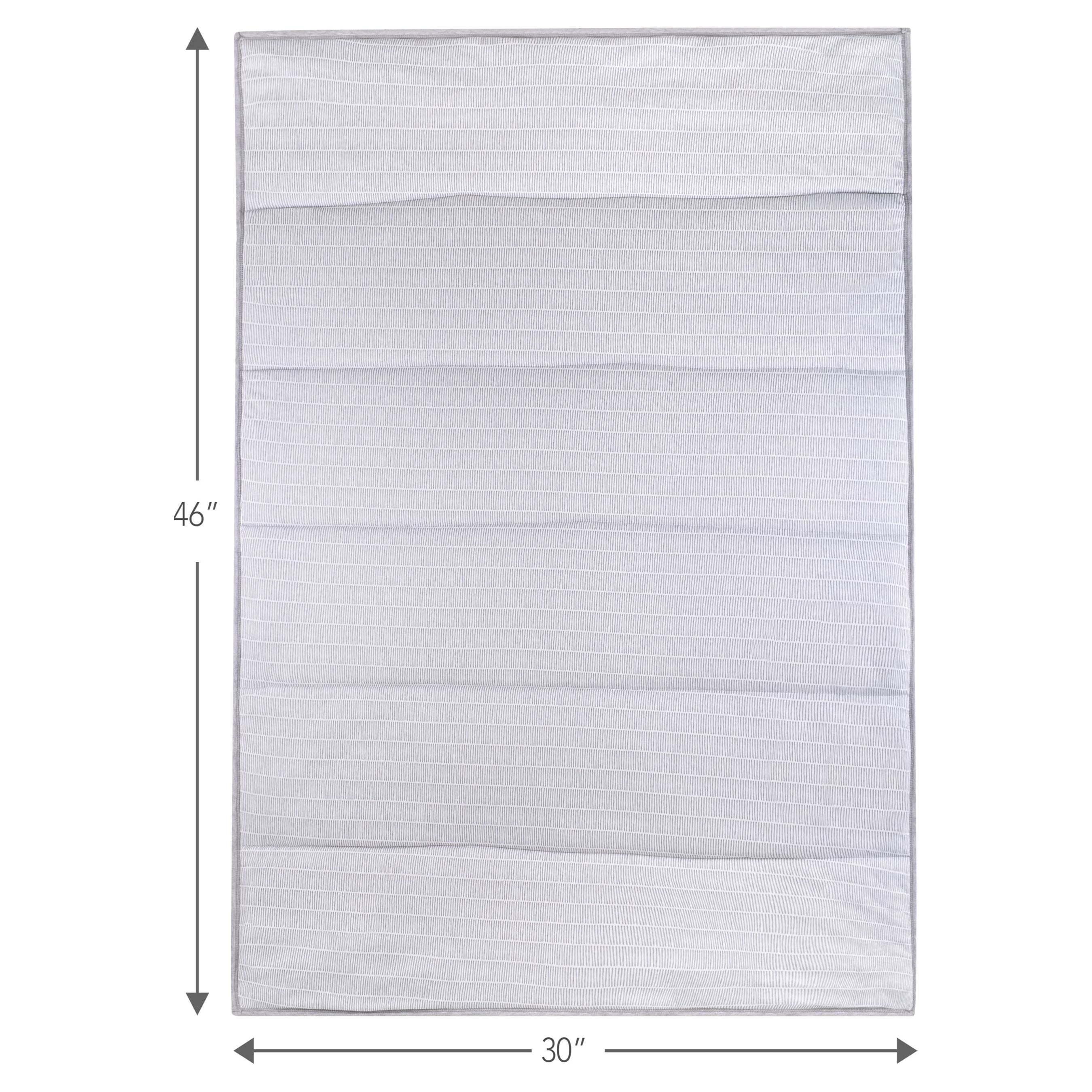 Little Star 100% Organic Cotton 3 Piece Crib Bedding Set - Reversible Comforter and 2 Fitted Sheets