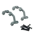 thumbnail image 1 of Youkk 2 Pieces RC Car Pull Rod Base Remote Control Vehicle Servo Mount Automobile Repair Modified Accessories Spare Parts Black Grey, 1 of 6