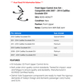 thumbnail image 2 of Front Upper Control Arm Set - Compatible with 2007 - 2014 Cadillac Escalade ESV 2008 2009 2010 2011 2012 2013, 2 of 2