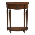 thumbnail image 1 of Butler Specialty Company Table Console Demi-Lune Antique Cerisier avec Rangement, 1 of 8