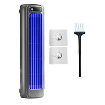 Tower Fan for Bedroom,Quiet Bladeless Fan with Remote,LED Display,3 Speeds,3-6H Timer,2000mAh Personal Desk Fan 90°Oscillating Fans for Indoors,Room,Home,Office (with 1 brush)