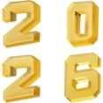 thumbnail image 2 of Fillable Cardboard Number Boxes, 2026 Themed Charcuterie Board & Serving Tray, Paper Party Centerpieces for Wedding, Graduation, Anniversary, 2 of 7