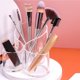 thumbnail image 5 of Injueey Organizador de brochas de maquillaje acrílico transparente para dormitorio, baño, , lápiz de cejas, delineador de ojos, lápices Almacenamiento y organización del hogar, 5 of 6