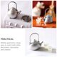 thumbnail image 5 of GOOHOCHY 3 PCS Mini House Simuled Tetera Ornament Mini Modelo de cocina Modelo Photo Props, 5 of 8