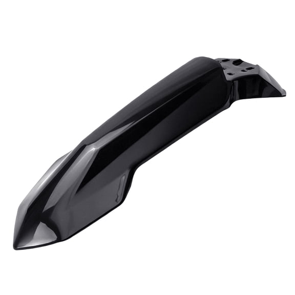 Replacement Front Mudguard For Motorcycle Or Electric Dirt Bike, Black Molded Splash Cover Part For Front End Coverage,