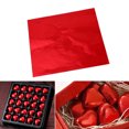 thumbnail image 4 of Hicess 100Pcs 8cm Aluminum Foils Chocolate Candy Wrapping Paper Food Packaging Decor, 4 of 8
