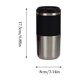 thumbnail image 3 of Vaso aislante, taza de viaje de acero inoxidable de 550 ml con tapa, diseño de bebida directa portátil para oficina en casa, 3 of 6