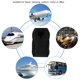 thumbnail image 4 of Almohada, Plegable Durable Ffice Resto Almohada, Hogar Para Avión Oficina Camping Viajes Cergrey Negro, 4 of 8