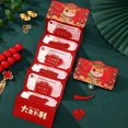 thumbnail image 1 of Large-Sized Foldable Dragon Year Red Envelope with Creative Design - Durable High-Quality Material, Traditional Feel for Holiday Gift Giving, Bulk Purchase Available for Companies & Organizations, 1 of 6