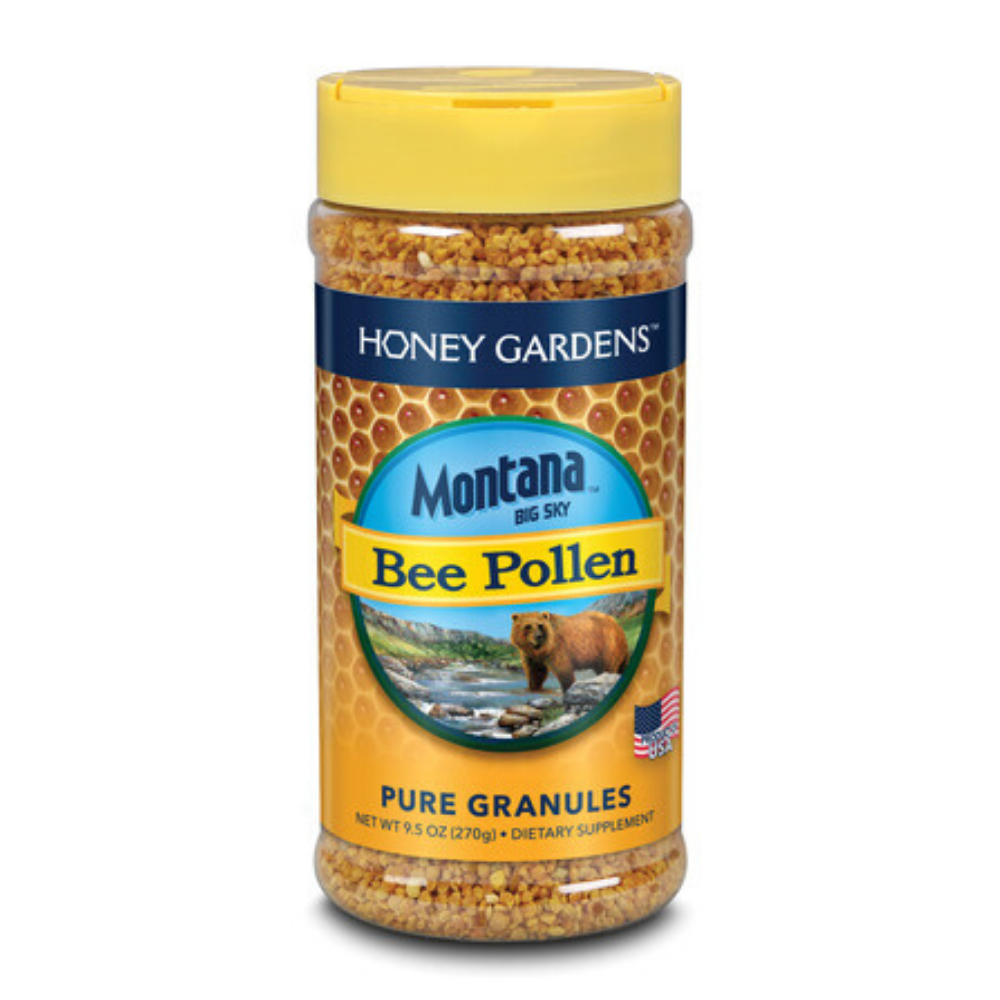 Honey Gardens Bee Pollen Granules, Granules (BtlPlastic) 10oz