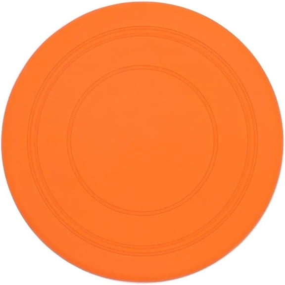 Silicone Dog Flying Disc Frisbee Toy, Soft Indestructible Floating Puppy Flyer for Water Play, Interactive Fetch Training Sports Toy for Small Medium Dogs