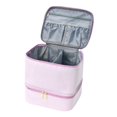 thumbnail image 1 of Estuche organizador de esmaltes de uñas para viajes, ideal para viajes en interiores y exteriores. Rosa, 1 of 9