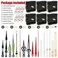 TSV 6pcs Replacement Clock Movement Mechanism with Hands DIY High