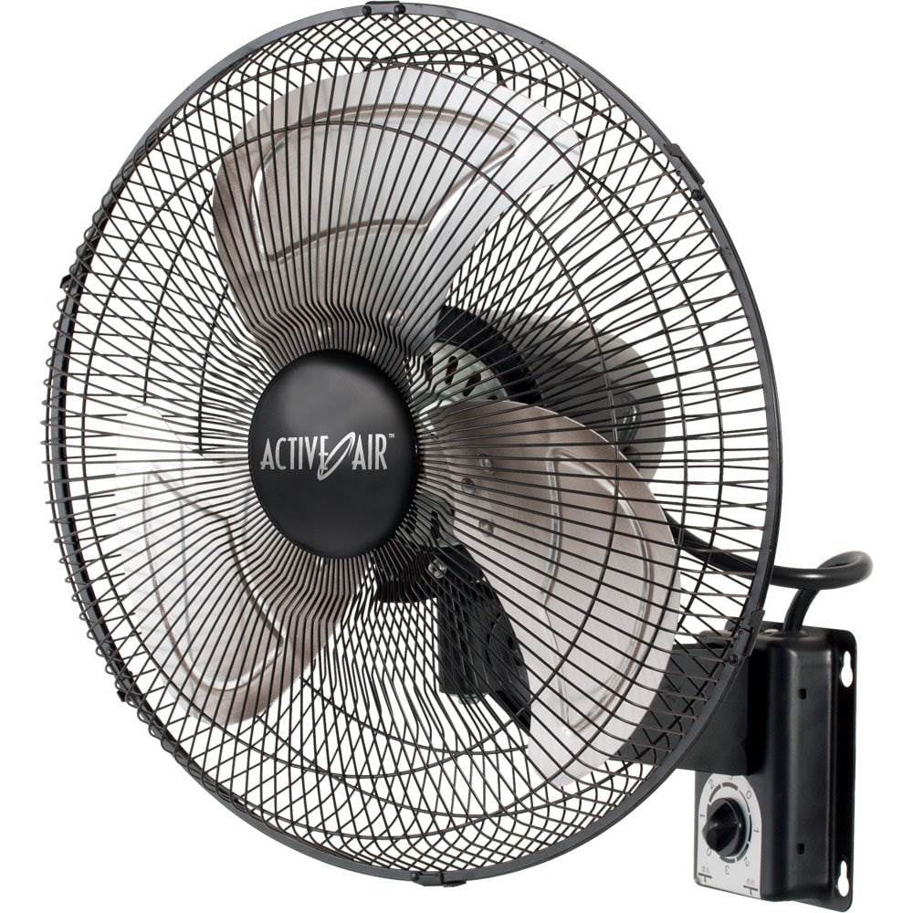 3 3 Speed Metal Support Mural Inclinable Ventilateur environ 40.64 cm Air Active acfw 16HDB Heavy-Duty 16 in 
