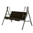 thumbnail image 1 of Advancent Fundas de asiento para sillas de exterior, bolsa impermeable para columpio de Patio, cubierta de repuesto para columpio de jardín de 3 Jardín y Patio café, 1 of 6