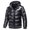 Black, variant on Jackets for Men Fashion Men's Winter Casual Thicken Multi-Pocket Field Jacket Outwear Cargo Jackets Coat Black,L