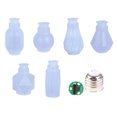 thumbnail image 2 of Techinal Light Bulb Ornaments Epoxy Resin Mold LED Bulb Silicone Mould DIY Crafts Mold, 2 of 19