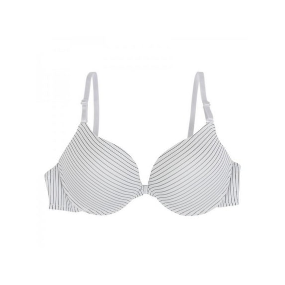 Women Plus Size Push Up Front Close Wirefree Support Bra