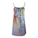 thumbnail image 5 of Txlixc - Vestido informal suelto para mujer, diseño de tinta, floral, con tirantes de tortuga, para playa, verano Txlixc  Sexy, 5 of 6