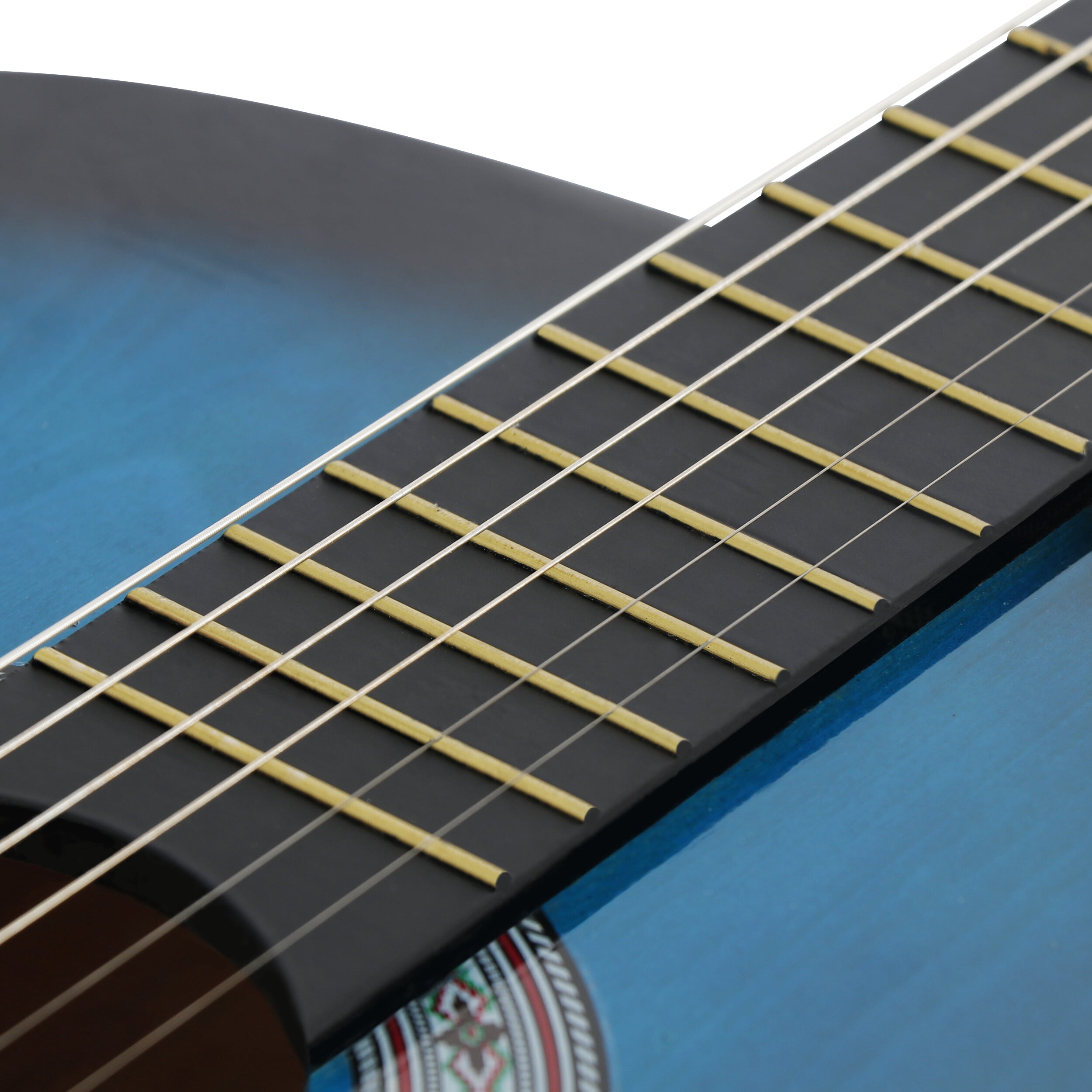 ZENY 38" Acoustic Guitar for Starter Beginner with  Bag, Strap, Tuner and Pick, Blue