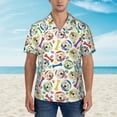 thumbnail image 4 of Haiem Cartoon Labrador Retriever Printed Hawaiian Shirt for Men - Men’s Casual Beach Summer Shirts - Stretch Fabric with Modern Fit-Small, 4 of 9