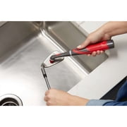 Rubbermaid Cordless Power Scrubber, Electric Handheld Cleaning Brush for Bathroom, Tile & Grout with 2 Heads