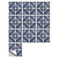 thumbnail image 3 of Wall Tile Vinyl Flower Wall Sticker Mural Tile Decal Waterproof Self-Adhesive Tile Sticker, MZ-2-118, Large, 3 of 9