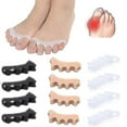 thumbnail image 2 of 4pcs Soft Silicone Bunion Toe Corrector Nail Protector, 2 of 4