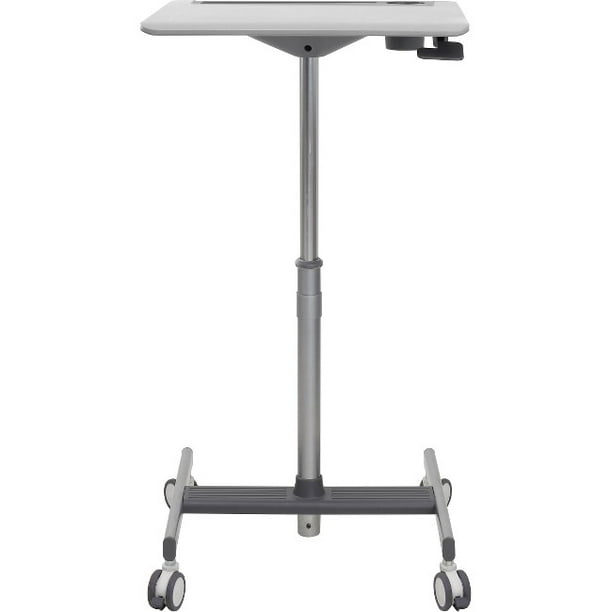 Ergotron LearnFit SE Sit-Stand Desk - Tableau - mobile - Rectangulaire - Gris Moyen