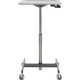 Ergotron LearnFit SE Sit-Stand Desk - Tableau - mobile - Rectangulaire - Gris Moyen – image 1 sur 3