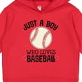 thumbnail image 3 of Inktastic Baseball Fan Quote Boys Sports Ball Toddler Hoodie, 3 of 4